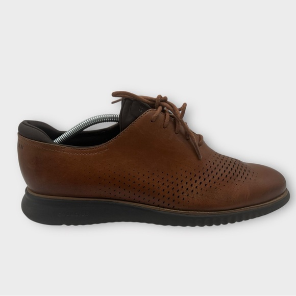 Cole Haan 2.Zerogrand Laser Wing Tip Oxford Lined Men's Size 11 Good Condition! - Picture 1 of 7